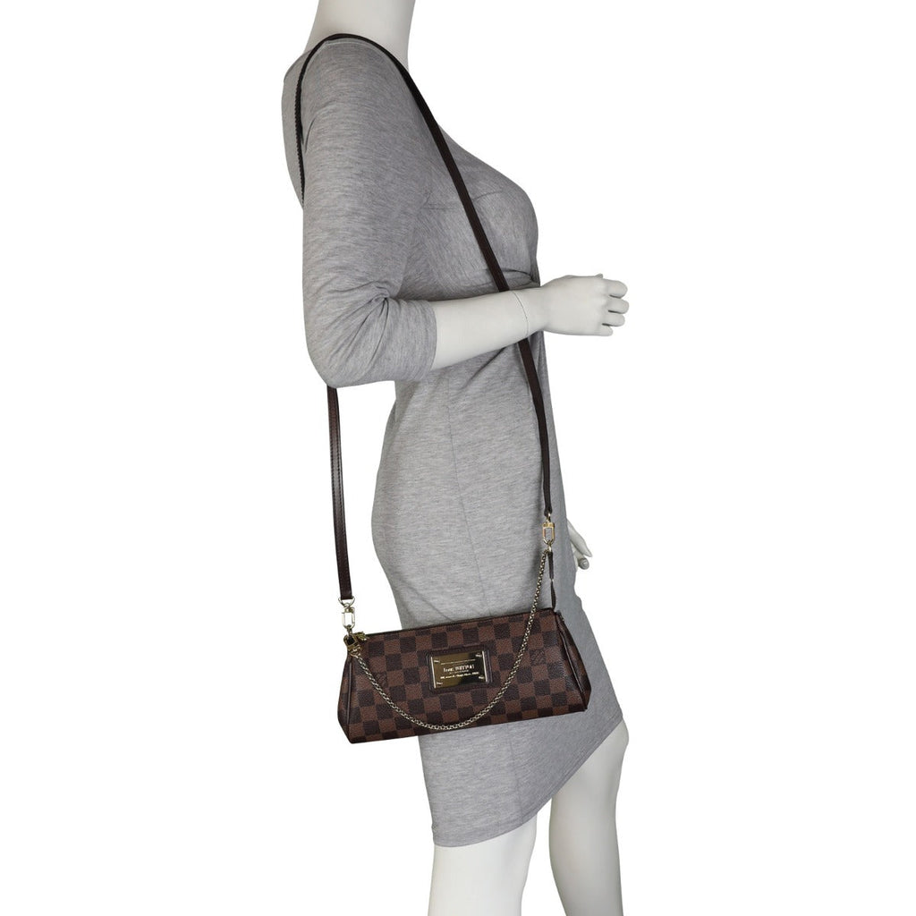 Louis Vuitton Eva Pochette Damier Ebene