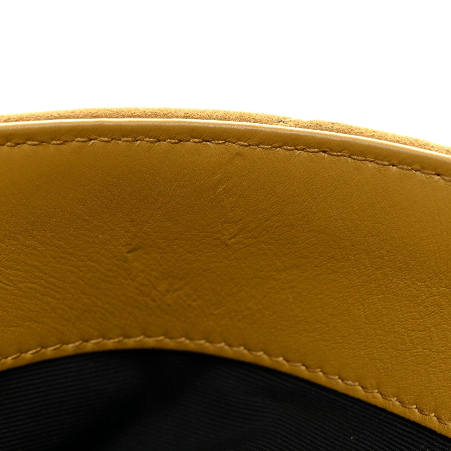 Suede Y Quilted Monogram Medium Loulou Chain Satchel Chartreuse