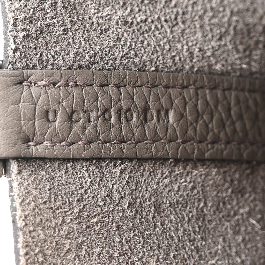 Taurillon Clemence Picotin Lock 22 MM Gris Asphalte