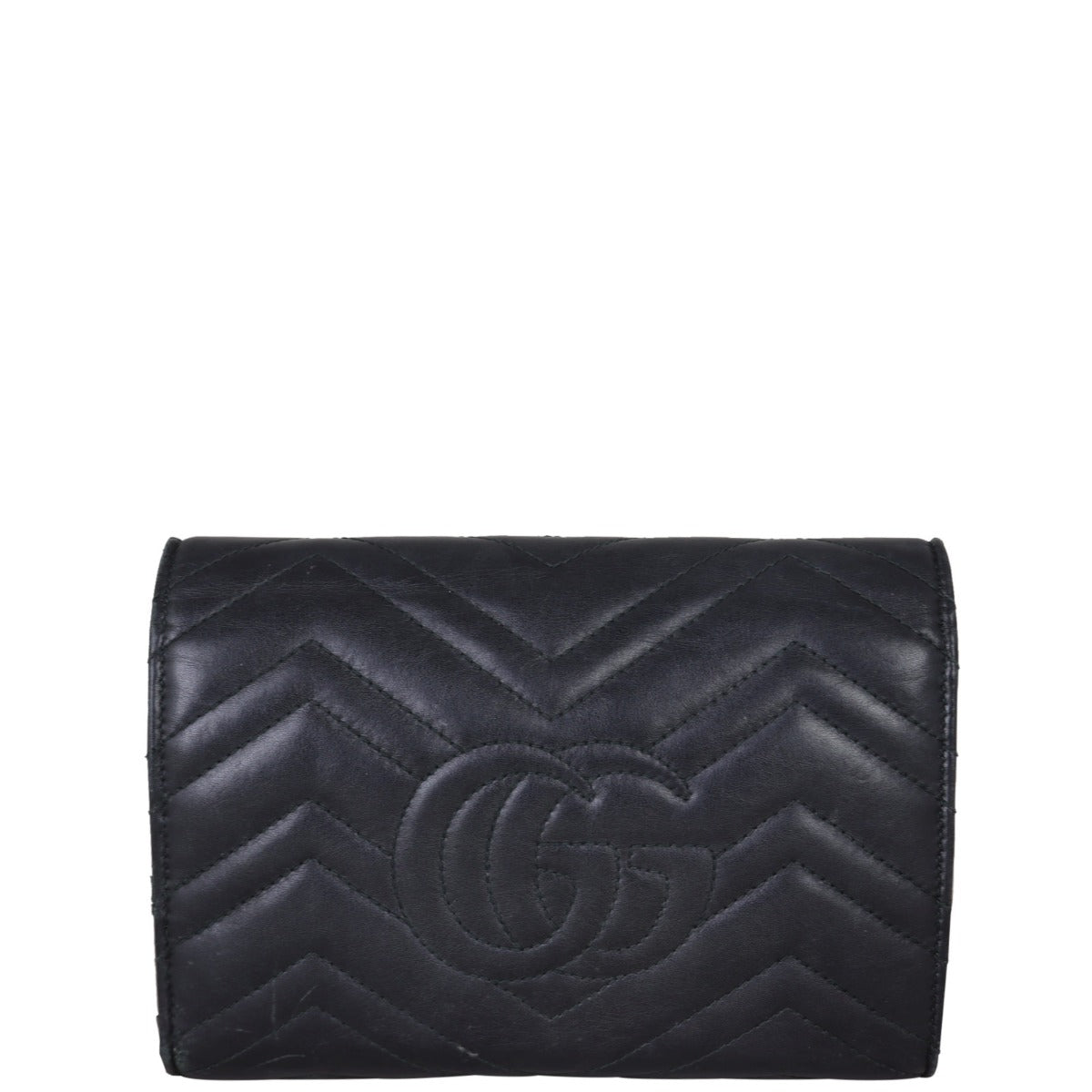 Gucci GG Marmont Matelasse Chain Wallet