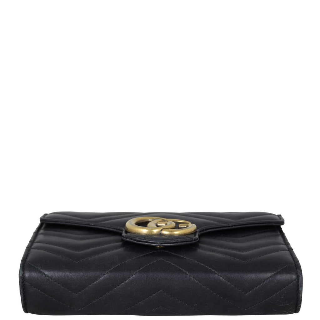 Gucci GG Marmont Matelasse Chain Wallet