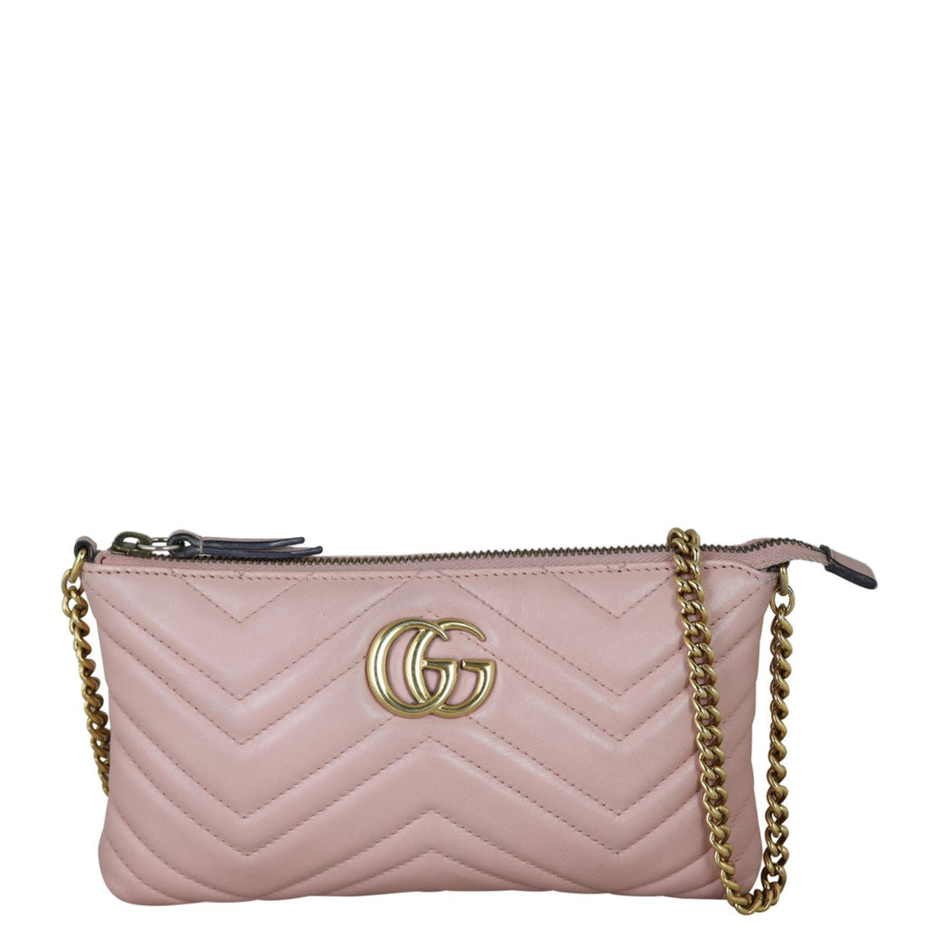 Gucci GG Marmont Matelasse Mini Chain Bag