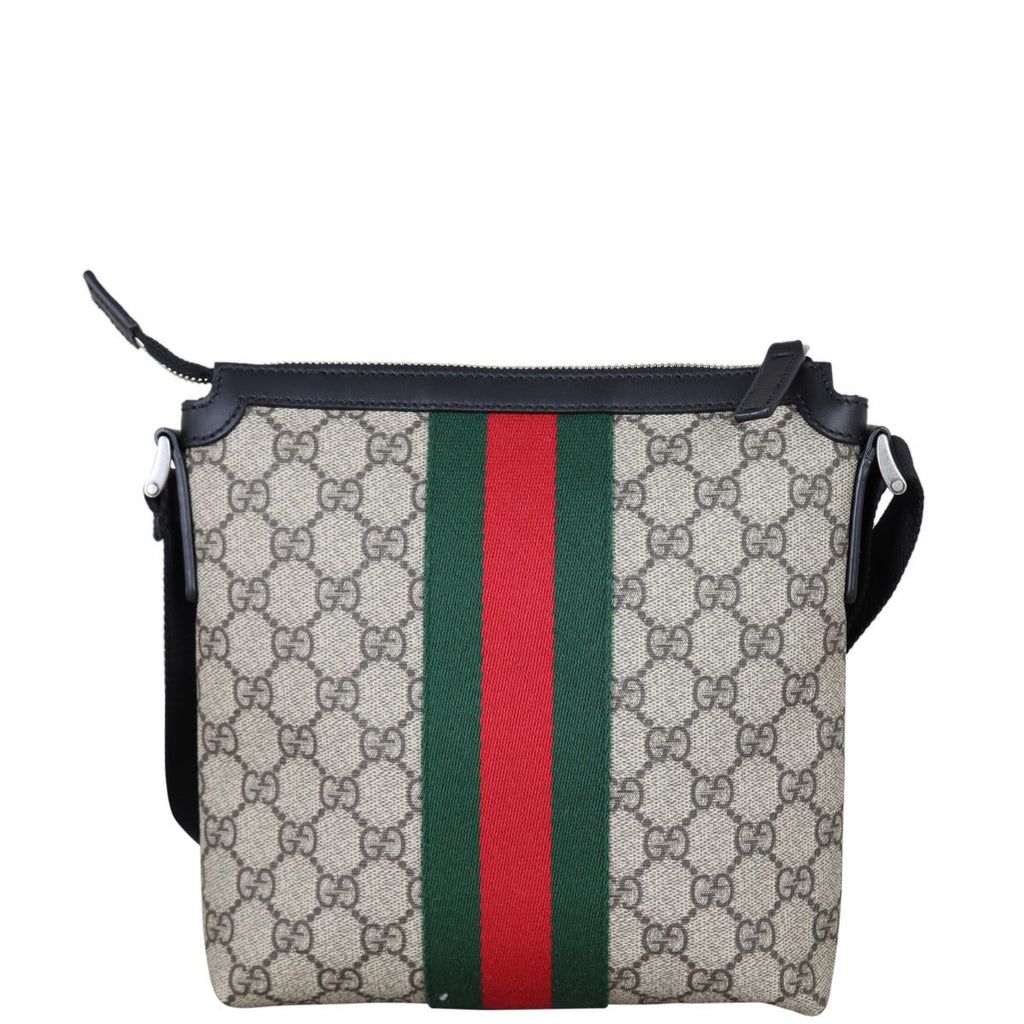 Gucci GG Supreme Web Messenger Bag
