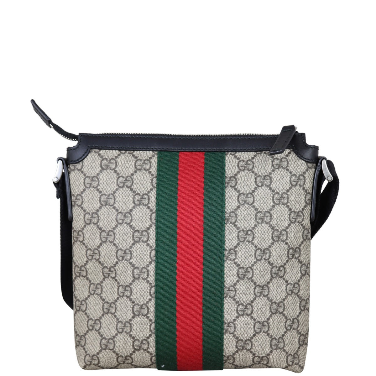 Gucci GG Supreme Web Messenger Bag