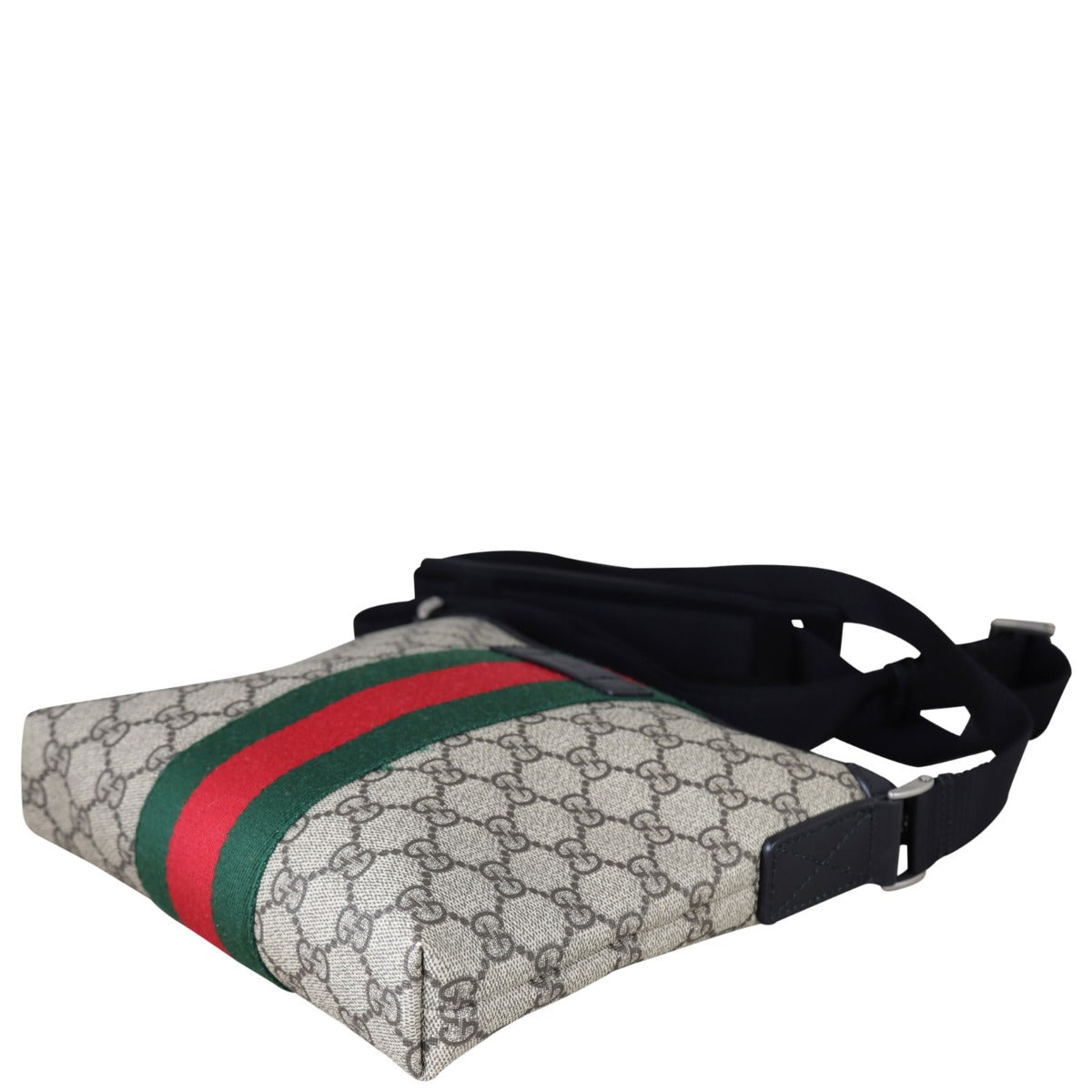 Gucci GG Supreme Web Messenger Bag