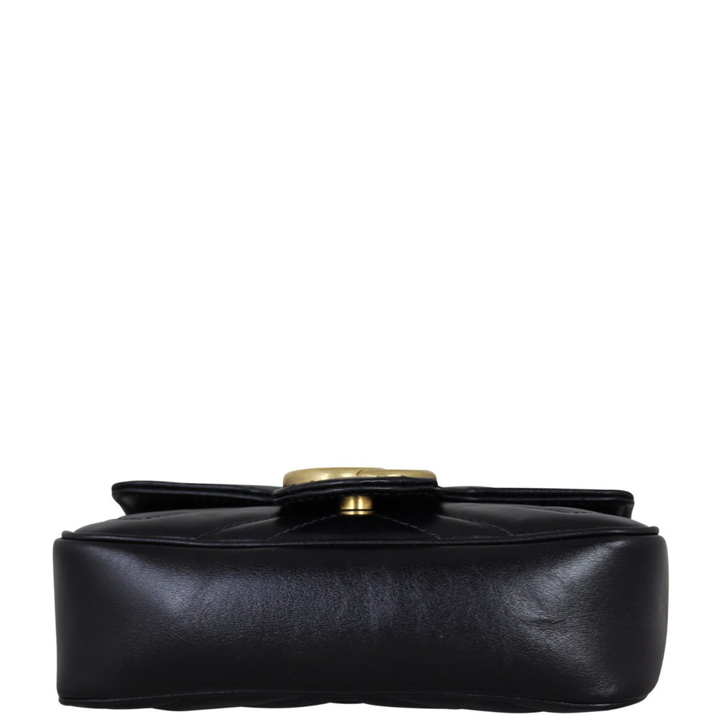 Gucci GG Marmont Matelasse Super Mini Shoulder Bag