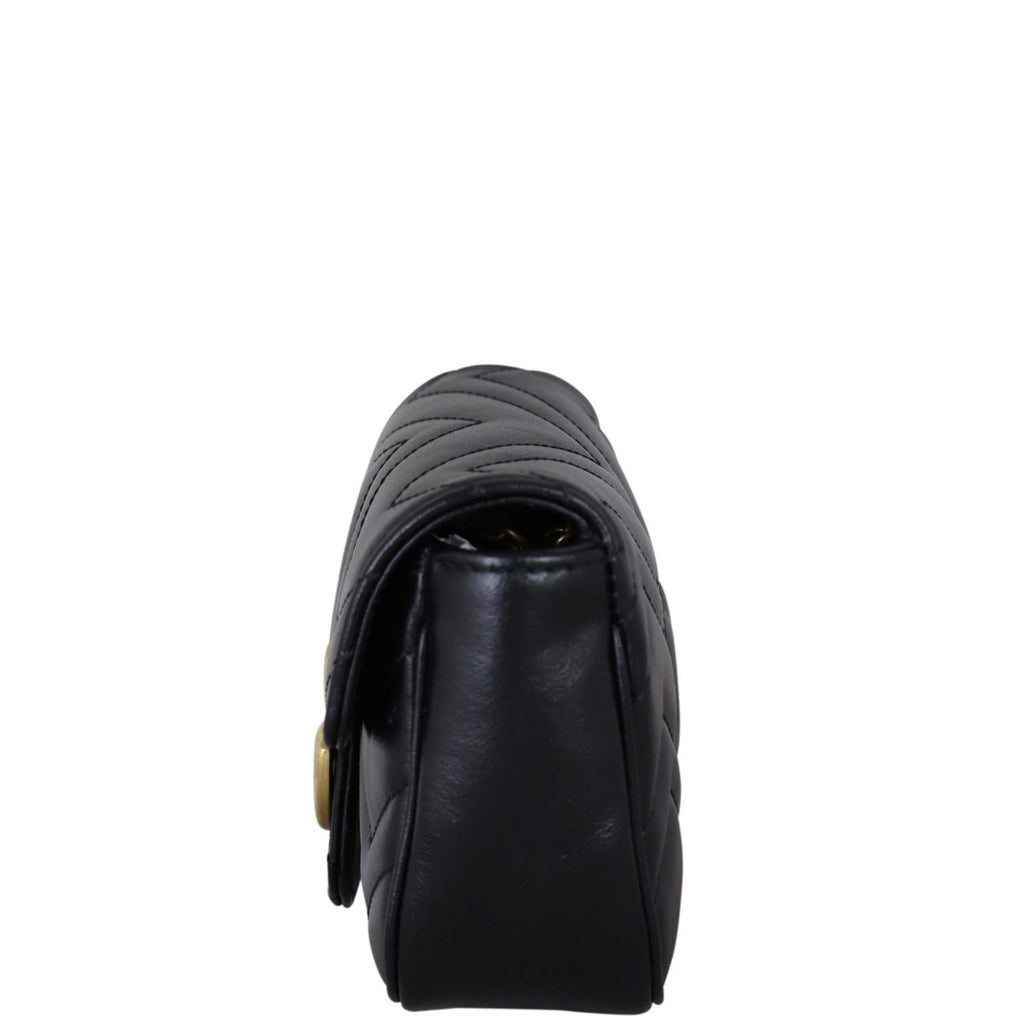 Gucci GG Marmont Matelasse Super Mini Shoulder Bag
