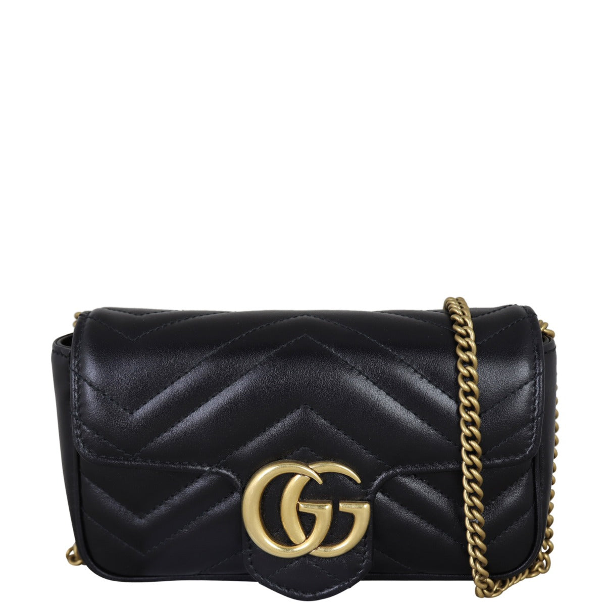 Gucci GG Marmont Matelasse Super Mini Shoulder Bag