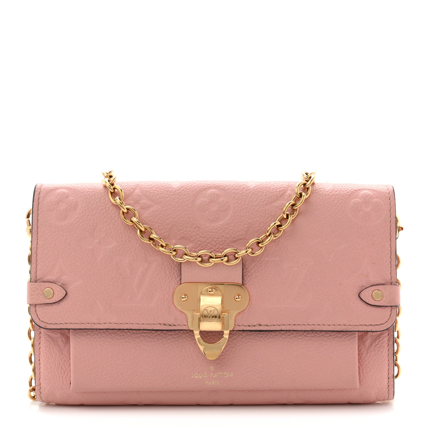 Empreinte Vavin Chain Wallet Rose Poudre
