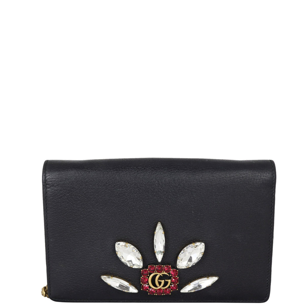 Gucci Embellished Wallet on Chain