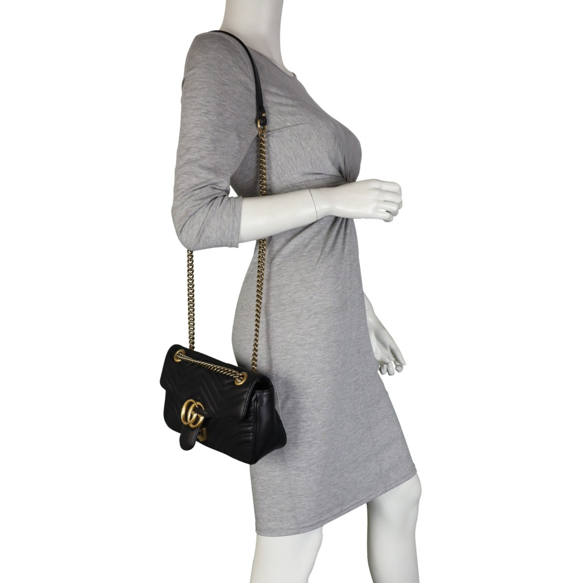 Gucci GG Marmont Matelasse Small Shoulder Bag