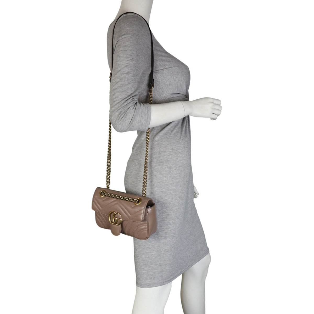 Gucci GG Marmont Matelasse Small Shoulder Bag