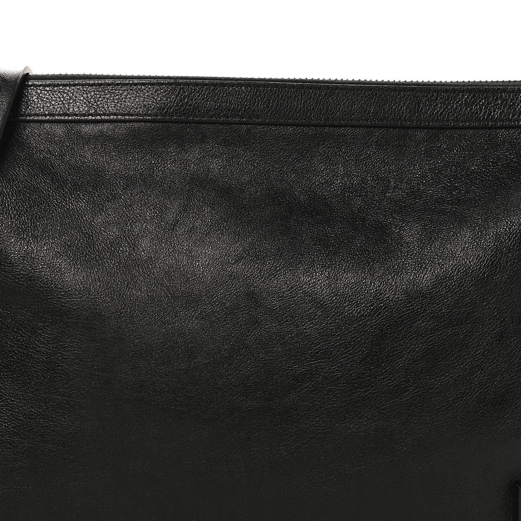 Vitello Medium Simply Fendi Shoulder Bag Black