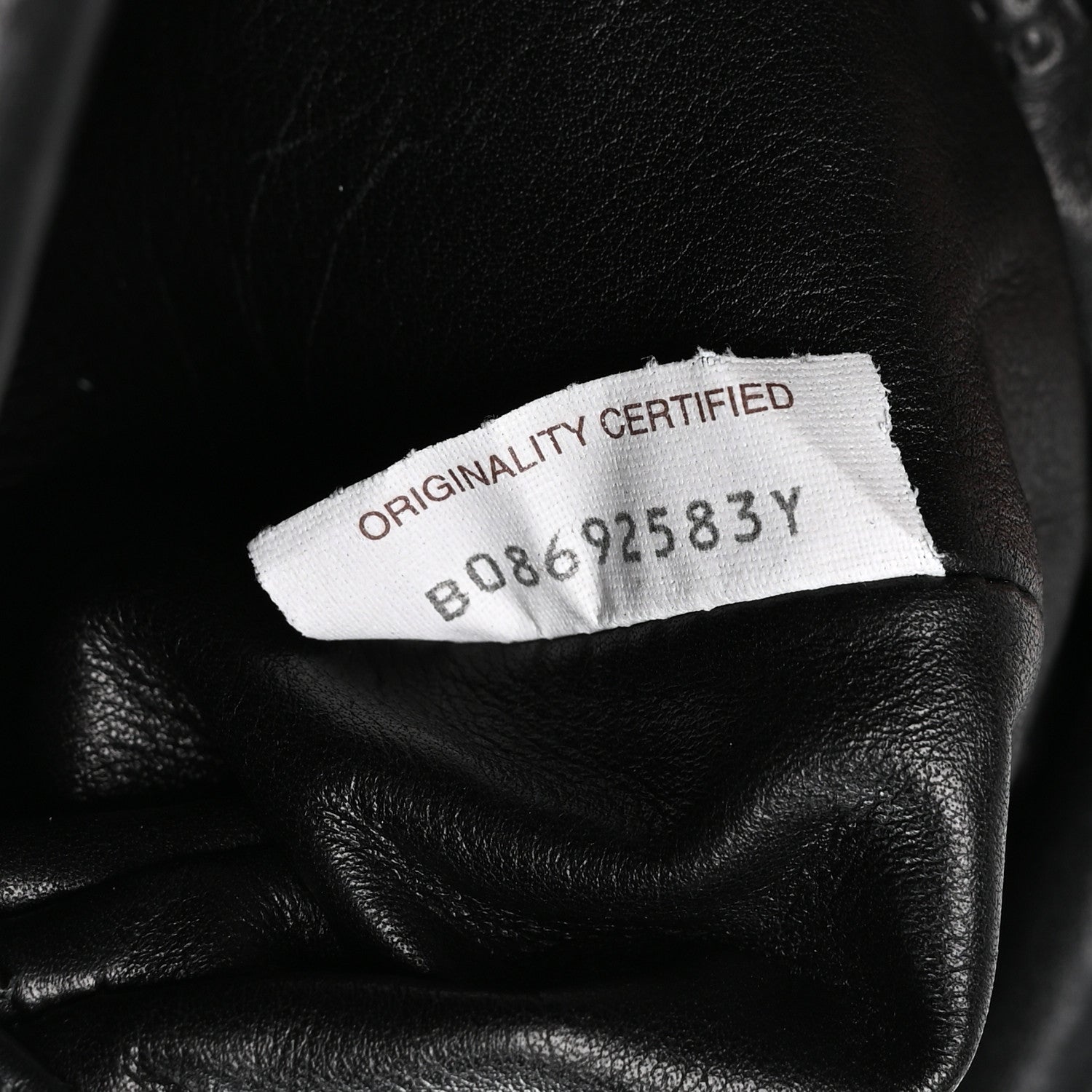 Butter Calfskin The Mini Pouch Black