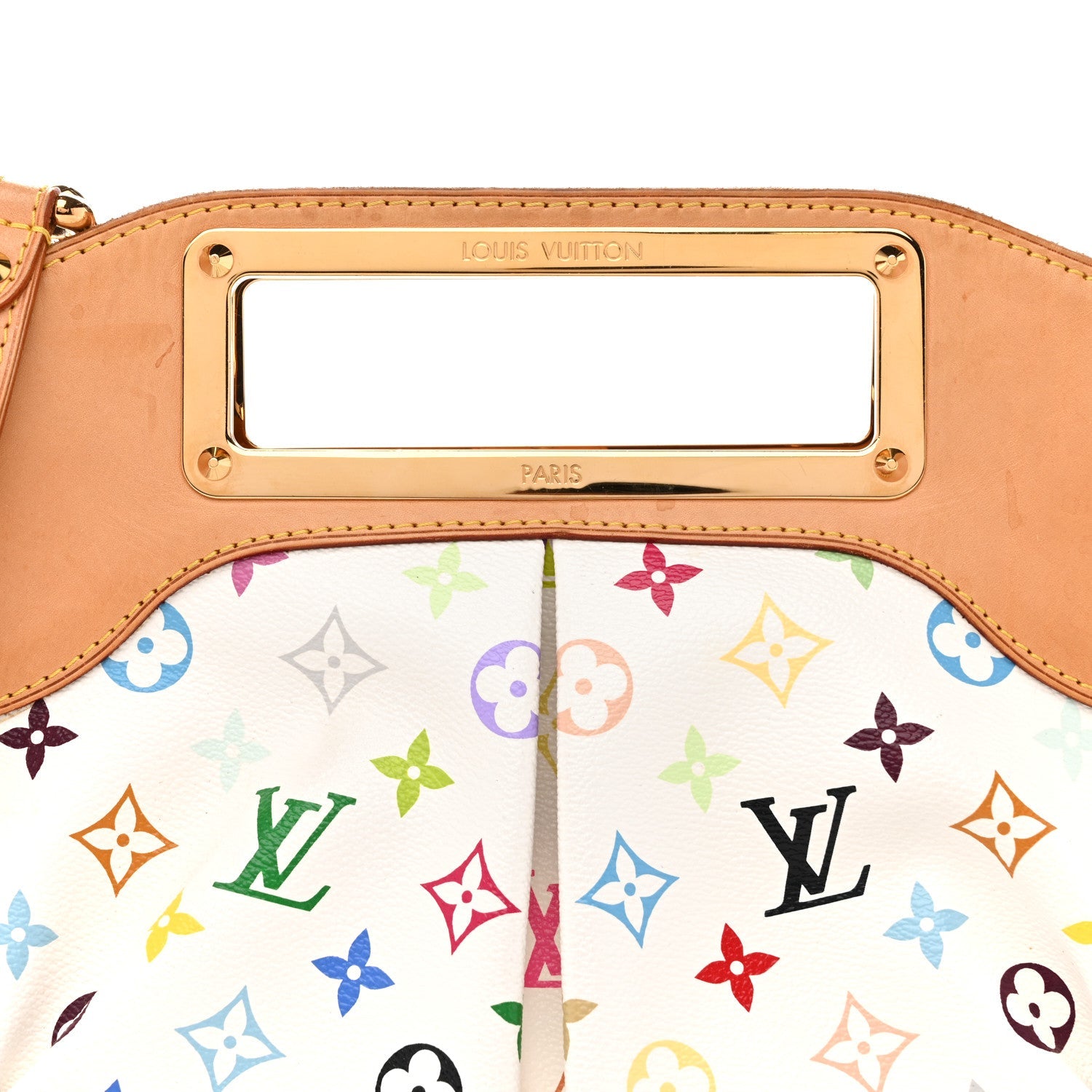 Monogram Multicolor Judy MM White