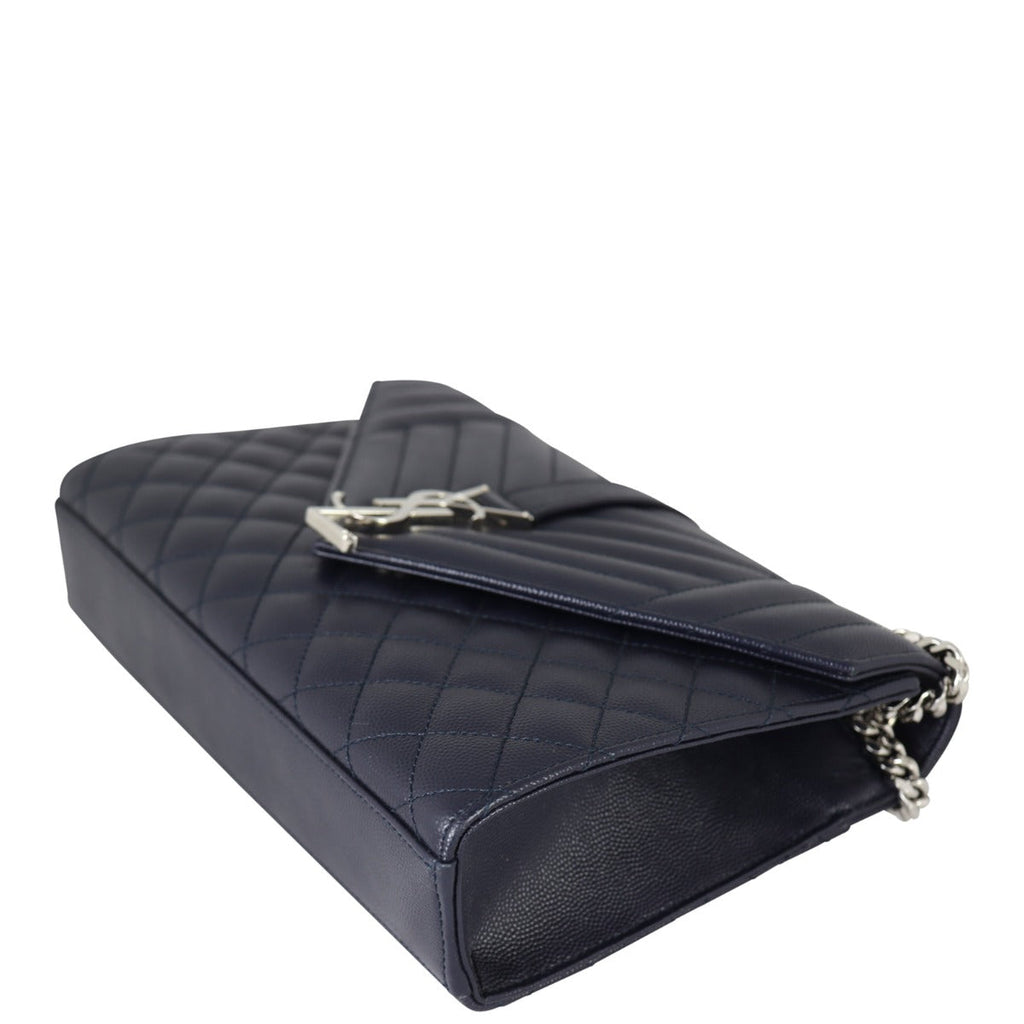 Saint Laurent Monogram Mix Matelasse Envelope Chain Bag Medium