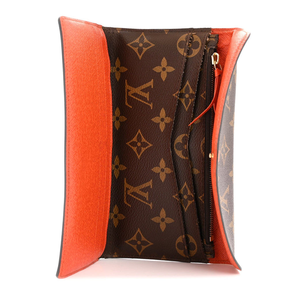 Monogram Josephine Wallet Poppy