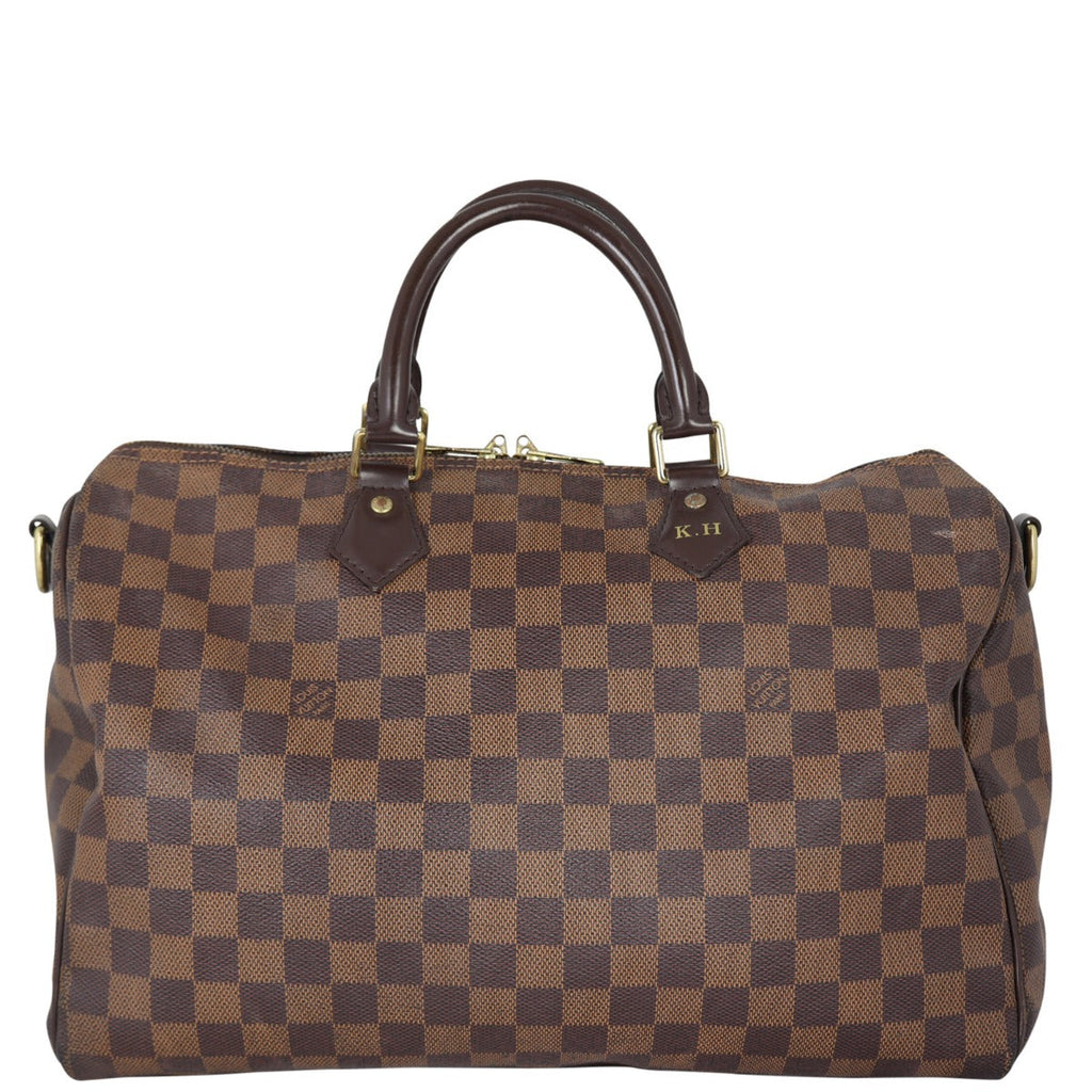 Louis Vuitton Speedy 35 Bandouliere Damier Ebene