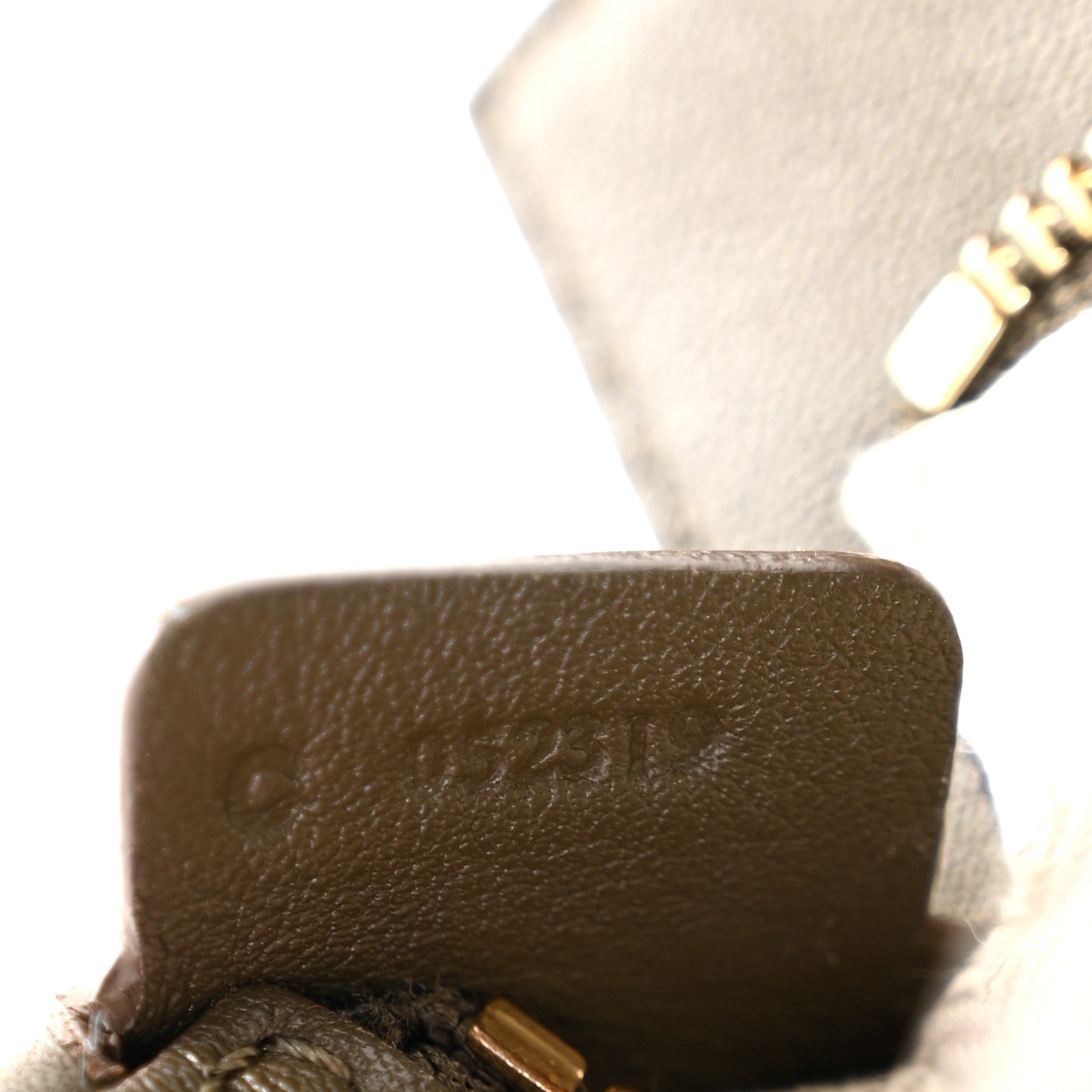 Calfskin Mini Puzzle Bag Khaki Green