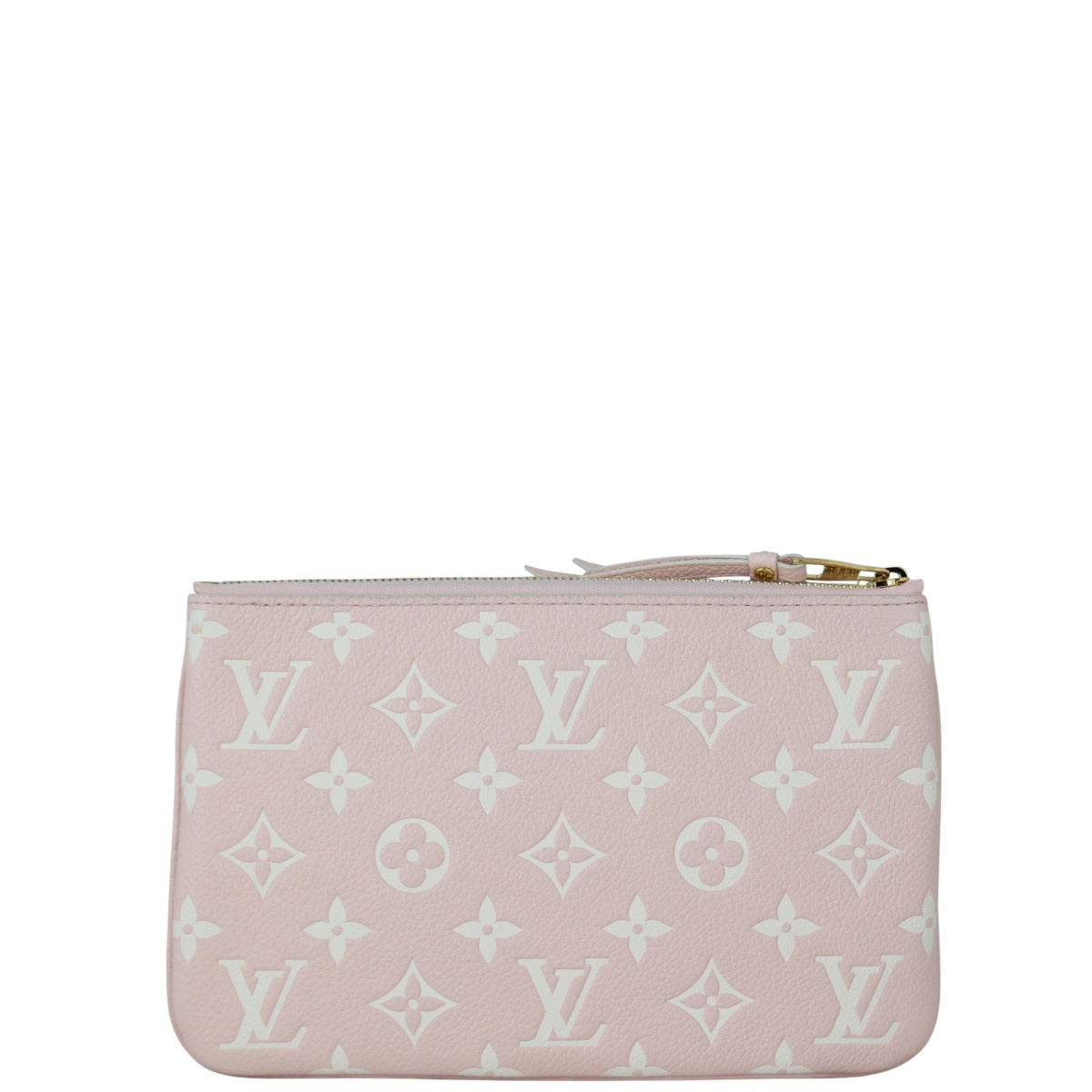 Louis Vuitton Double Zip Pochette Monogram Empreinte