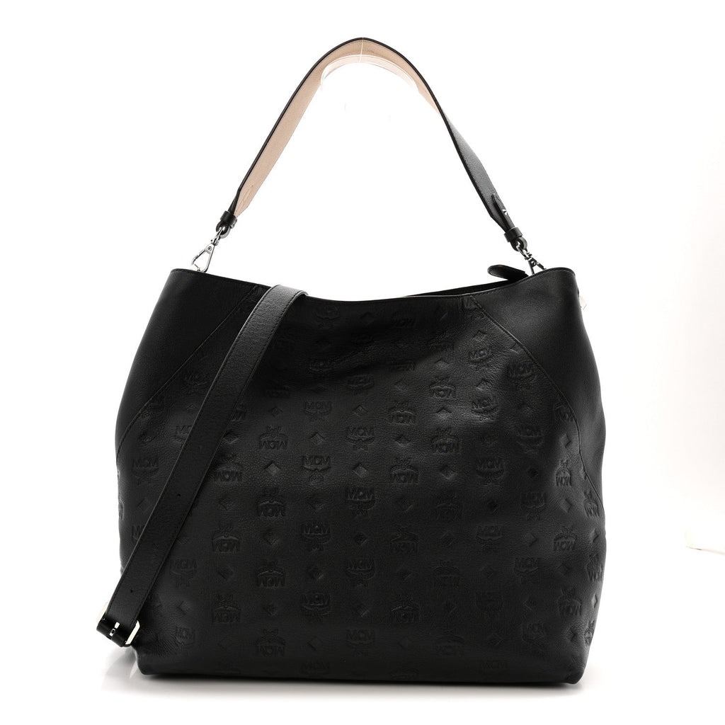 Calfskin Ottomar Large Klara Hobo Black