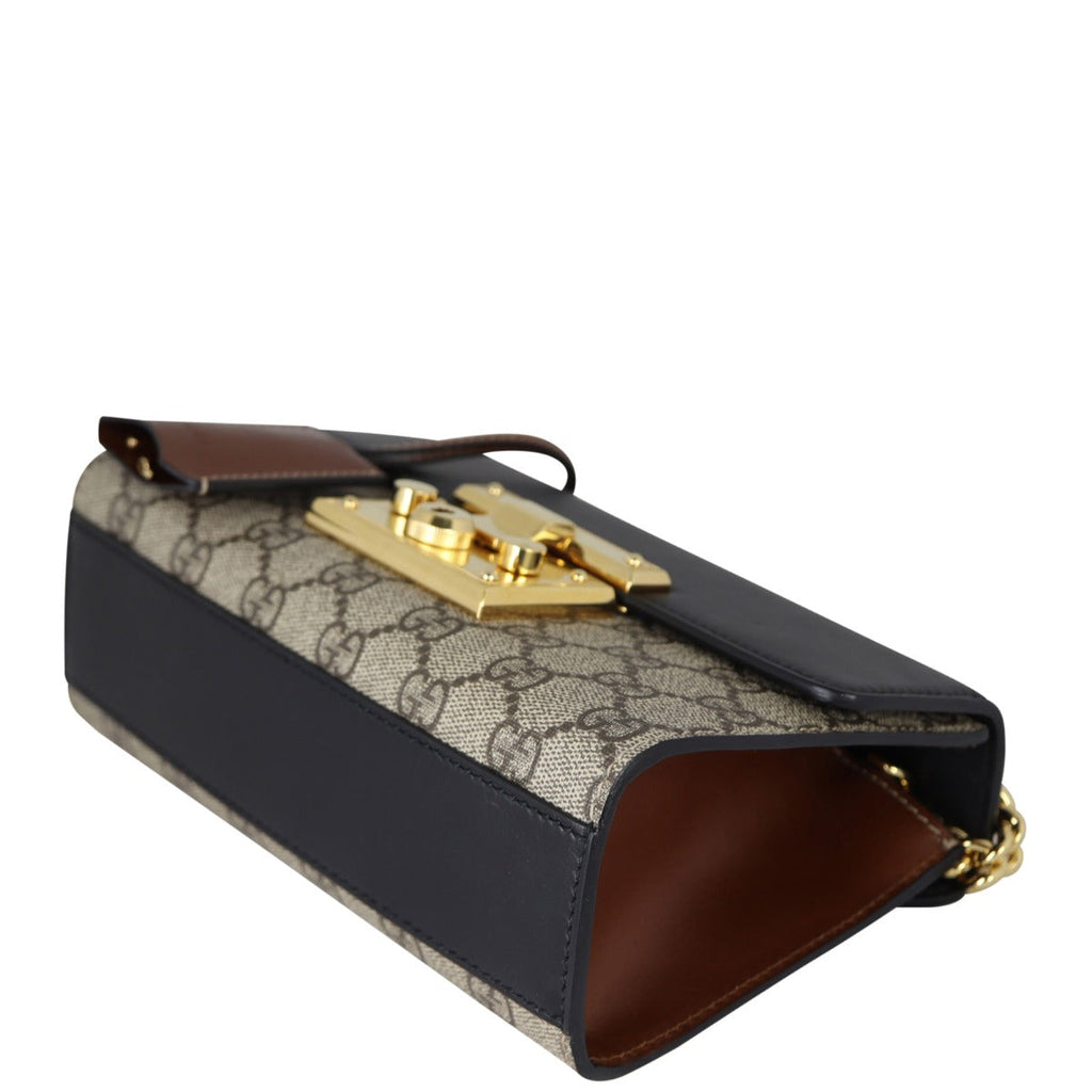 Gucci GG Supreme Padlock Small Shoulder Bag