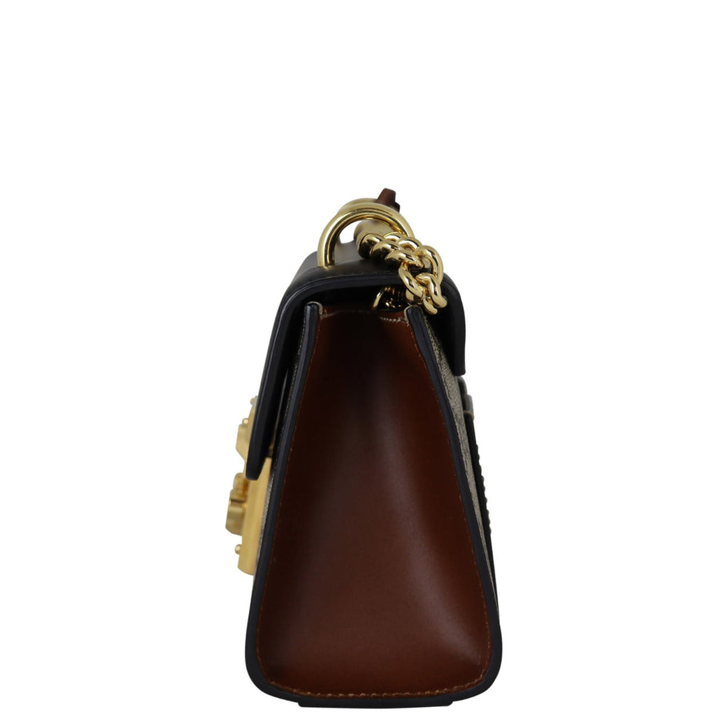 Gucci GG Supreme Padlock Small Shoulder Bag