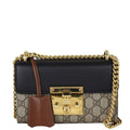 Gucci GG Supreme Padlock Small Shoulder Bag