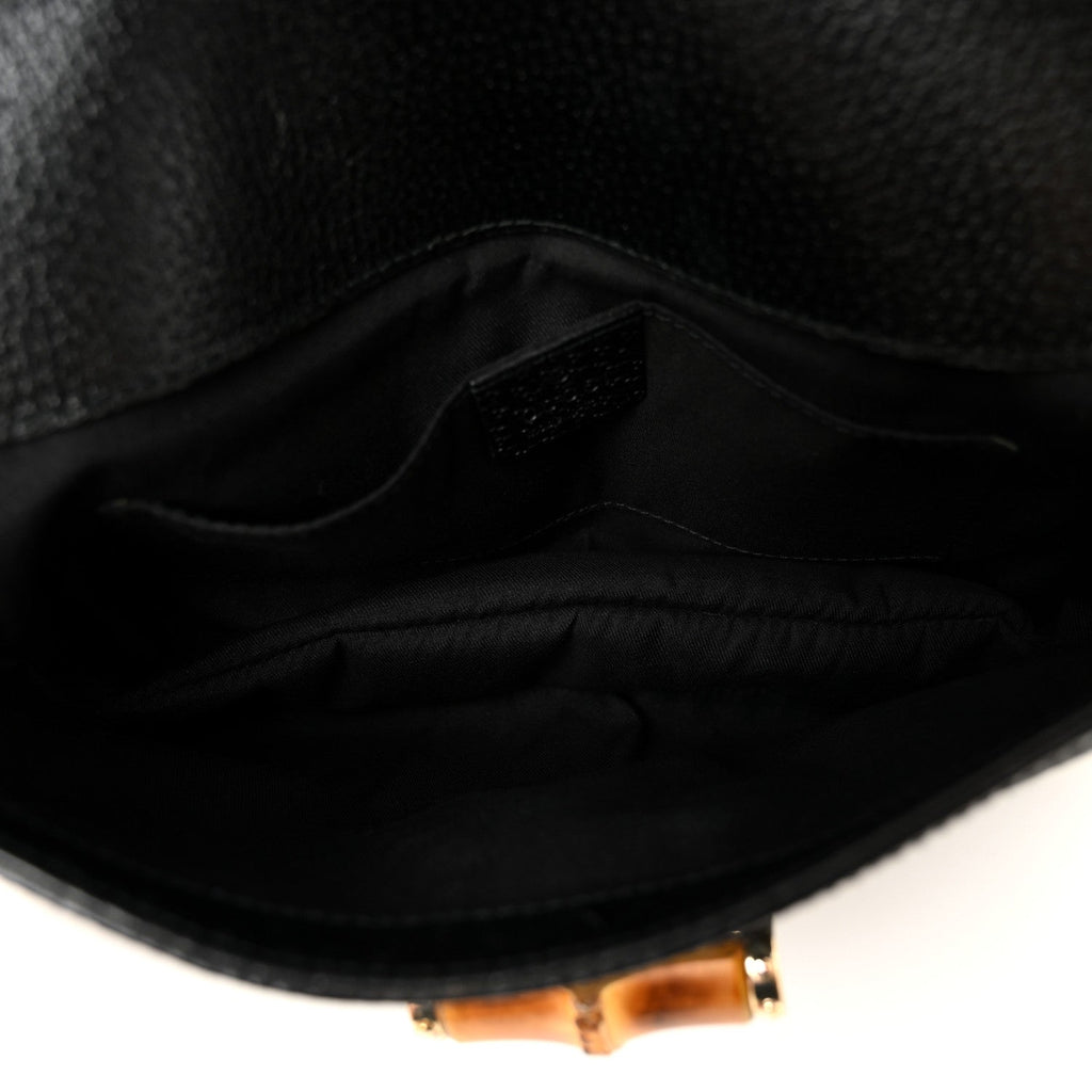 Monogram Bamboo Chain Bag Black