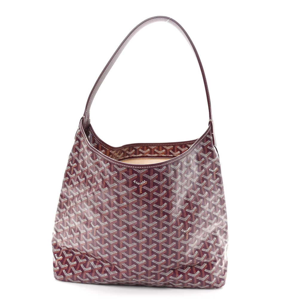 Goyardine Boheme Hobo Burgundy