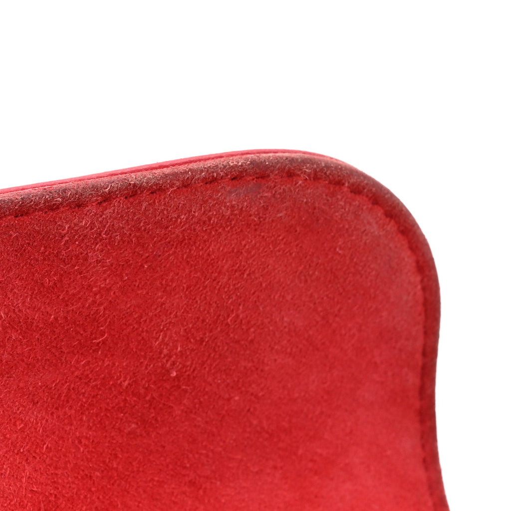 Lambskin Cannage Medium Lady D-Joy Red