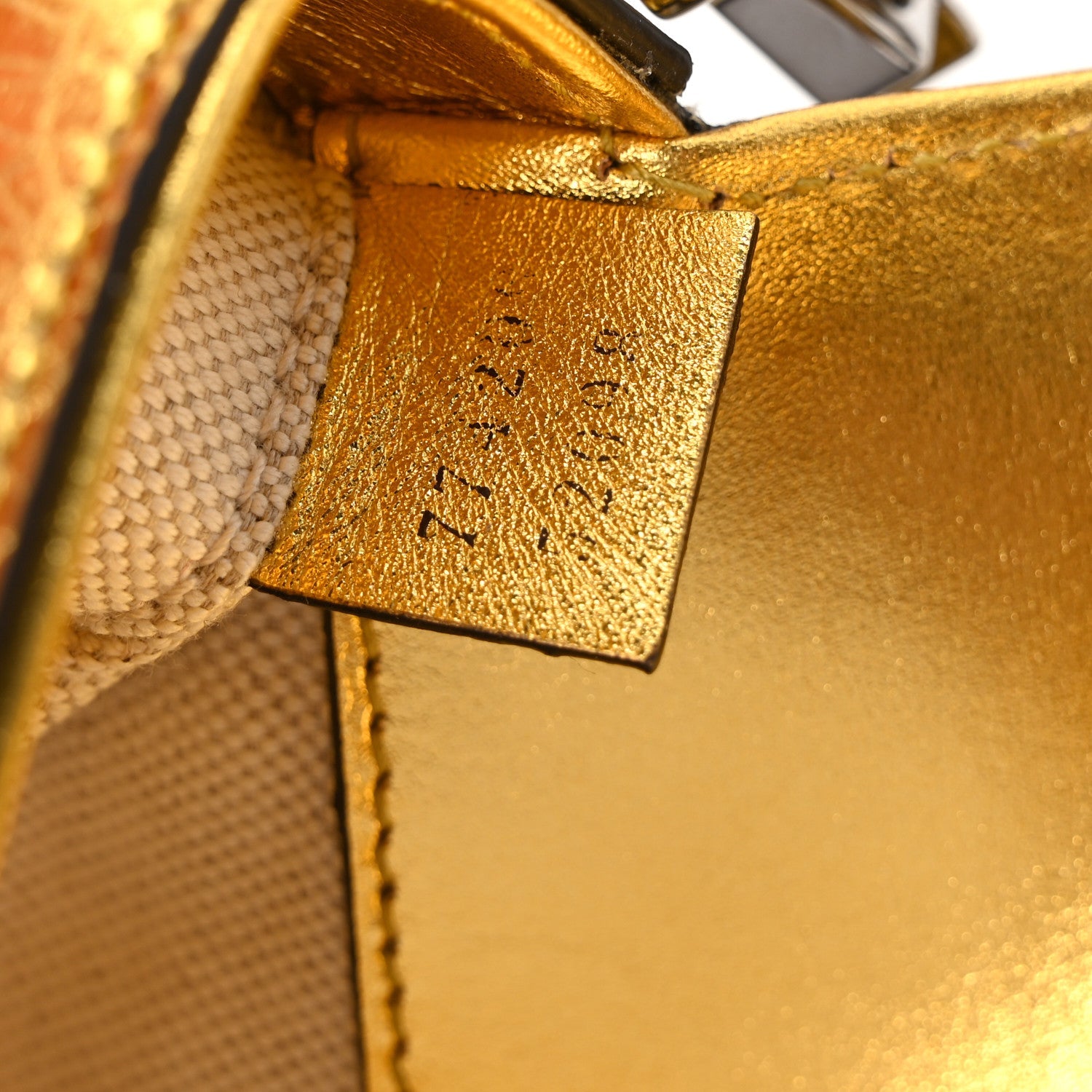 Metallic Demetra Mini Horsebit 1955 Asymmetric Shoulder Bag Gold