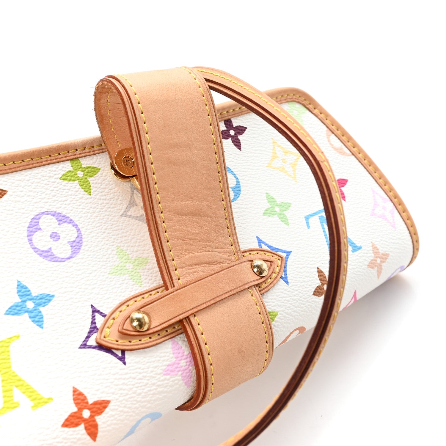 Monogram Multicolor Shirley White