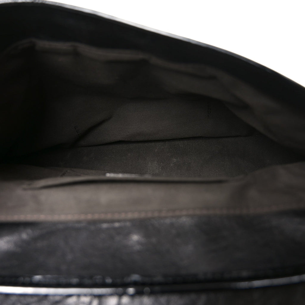 Nappa Patent B Bag Black