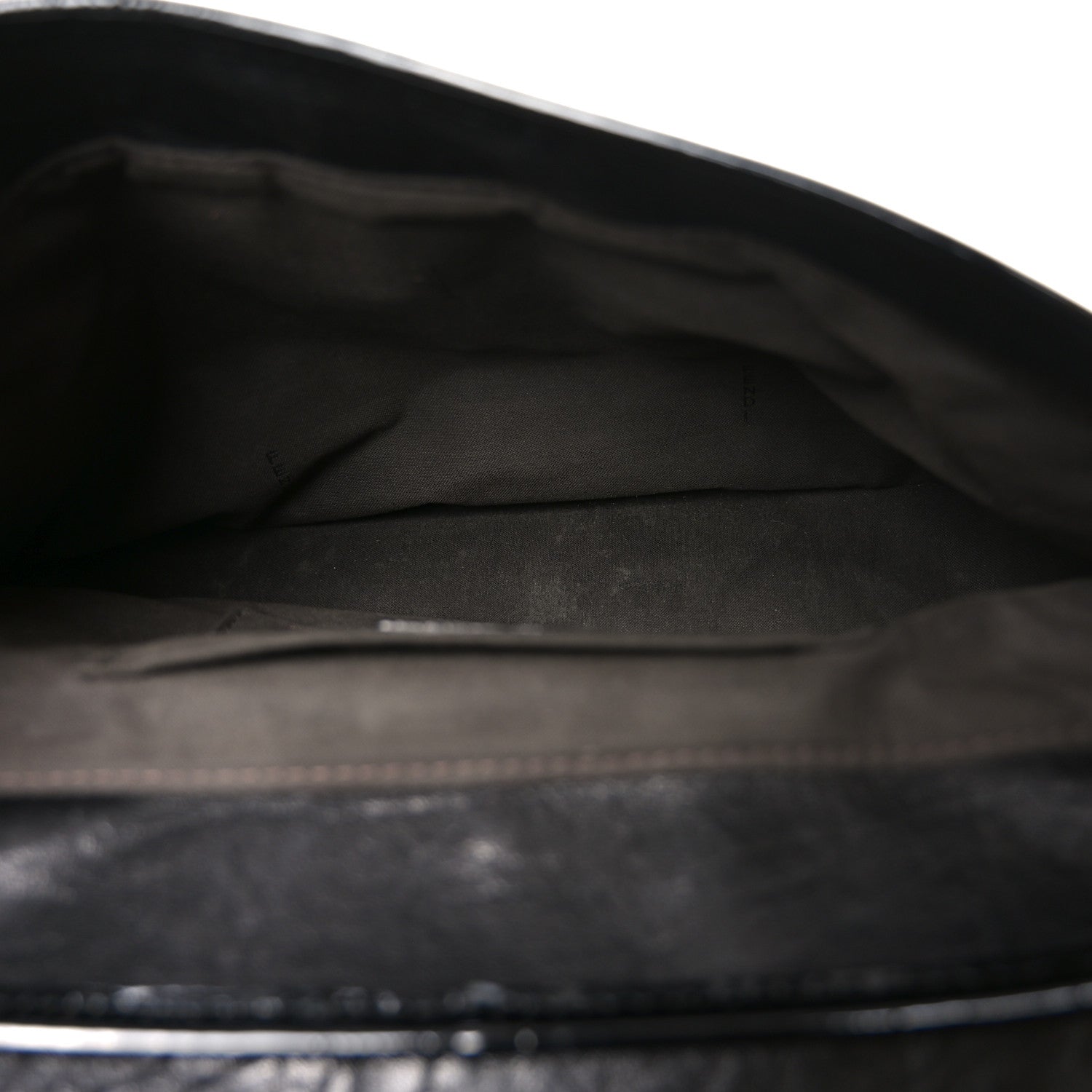 Nappa Patent B Bag Black