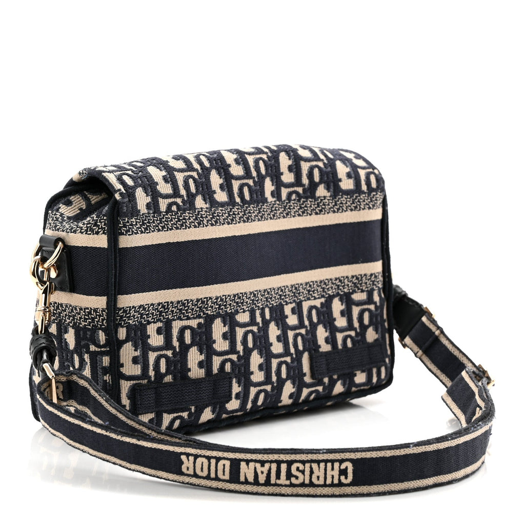 Oblique Small Diorcamp Bag Blue