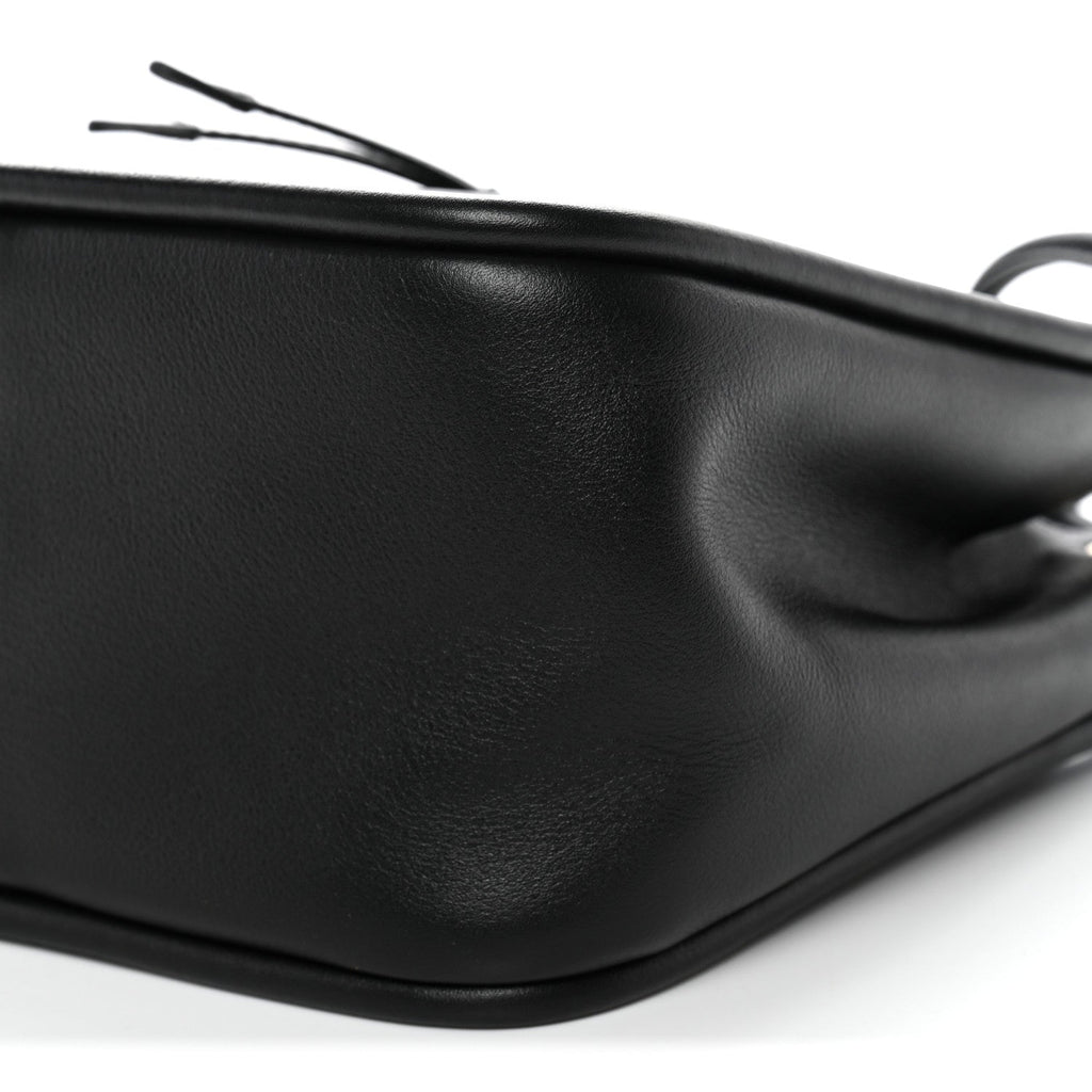 Soft Calfskin Mini Darling Bucket Bag Black