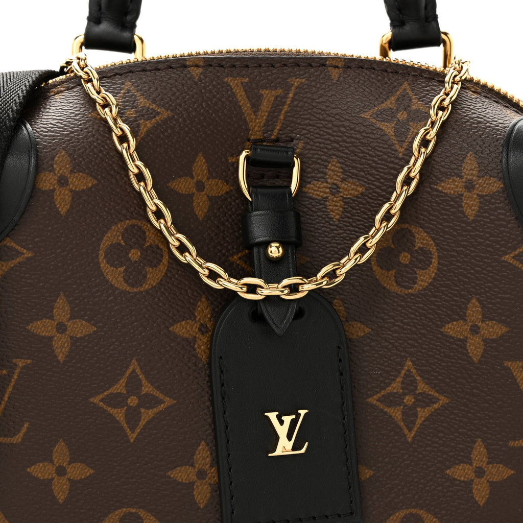 Monogram Petite Malle Souple Black