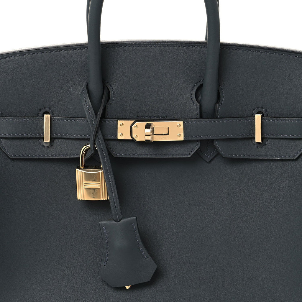 Swift Verso Birkin 25 Gris Misty Black