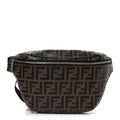 Vitello Century Bi-Color FF 1974 Embossed Belt Bag Maya Black