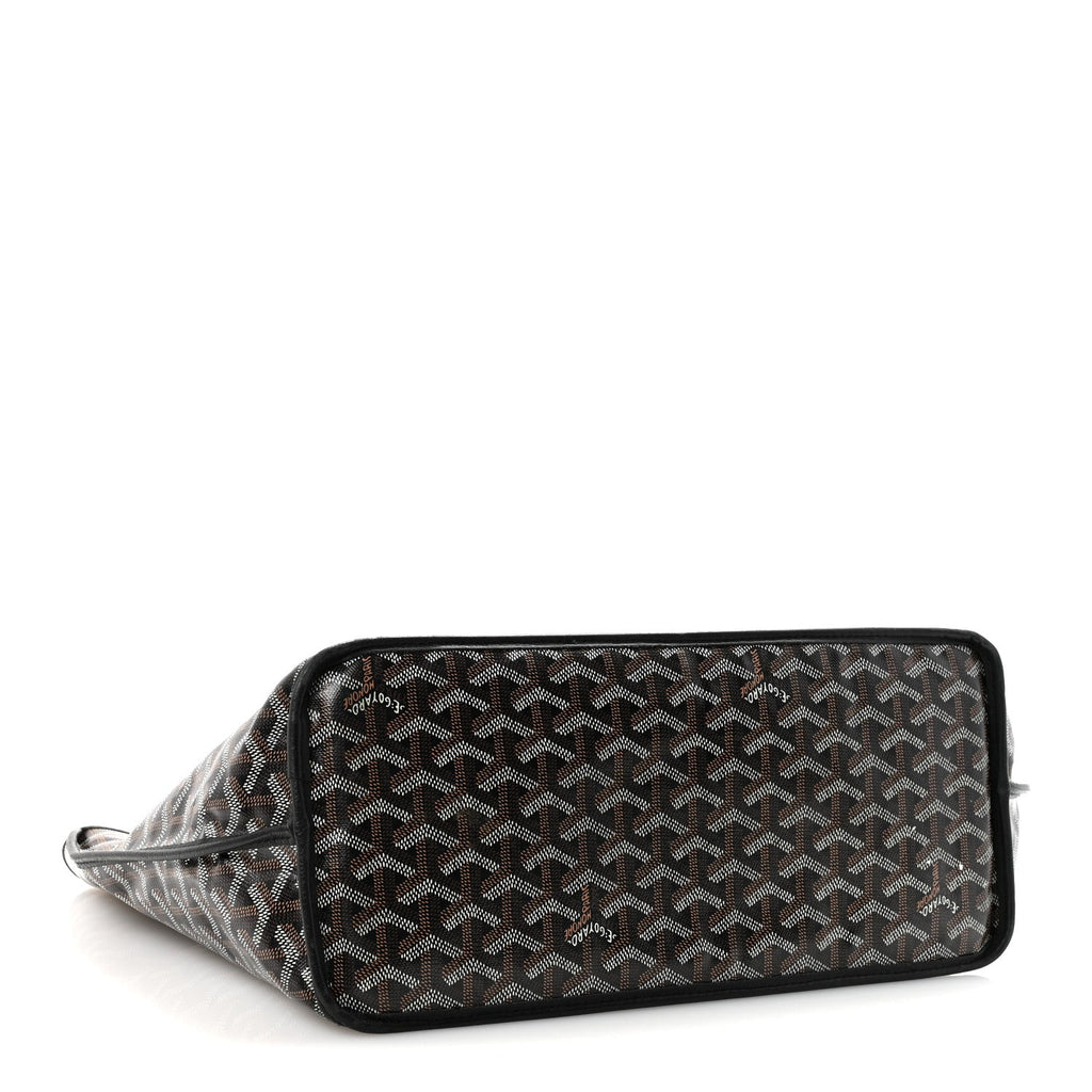 Goyardine Reversible Anjou PM Black