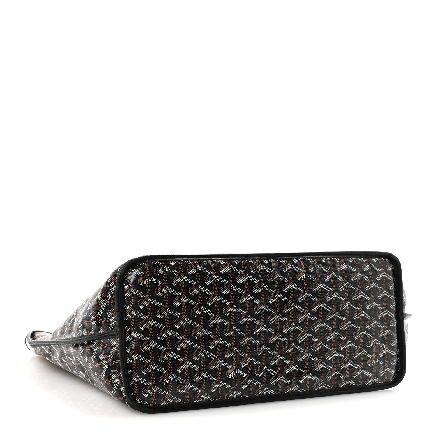 Goyardine Reversible Anjou PM Black