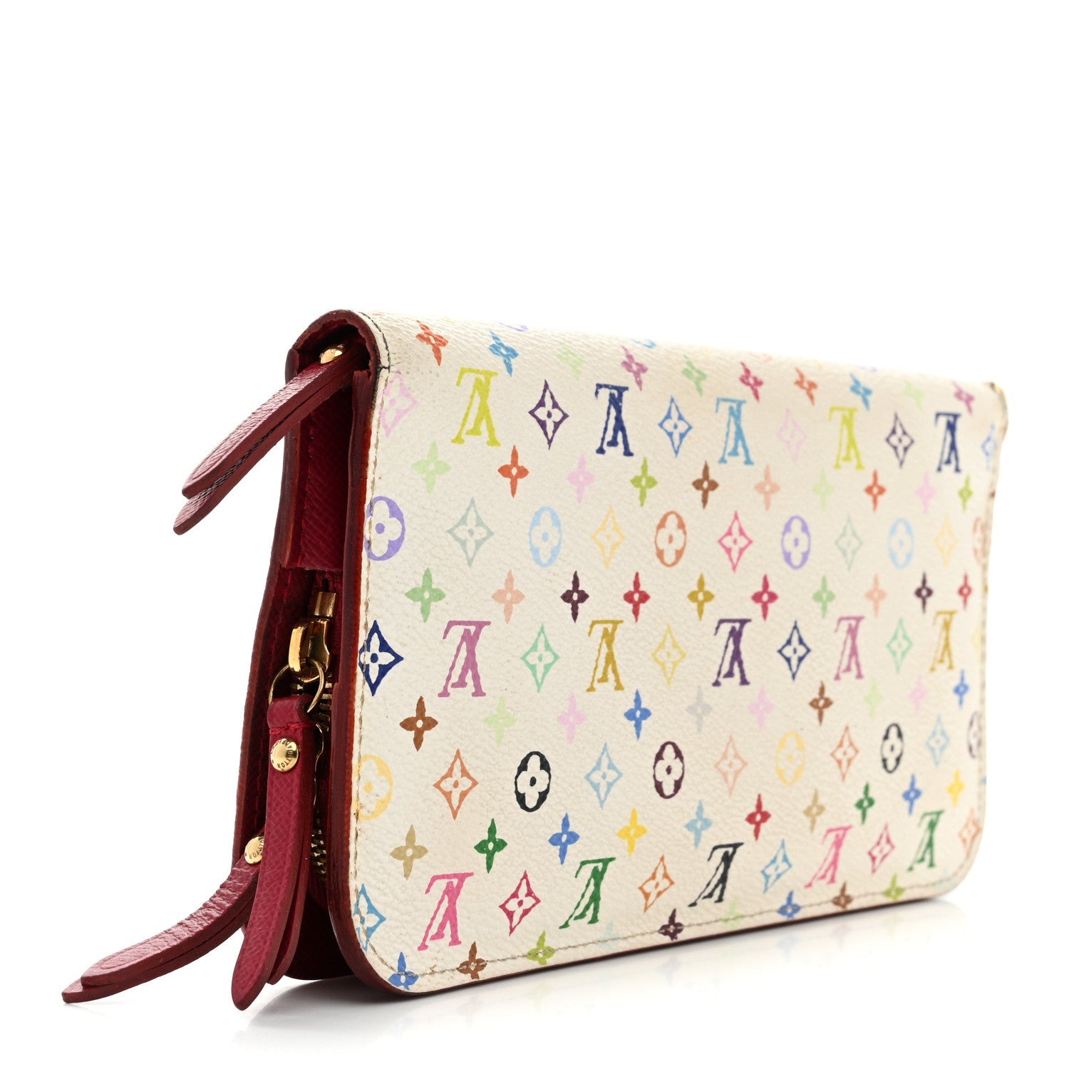 Monogram Multicolor Insolite Wallet White Figue