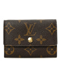 Monogram Porte-Monnaie Plat Coin Purse