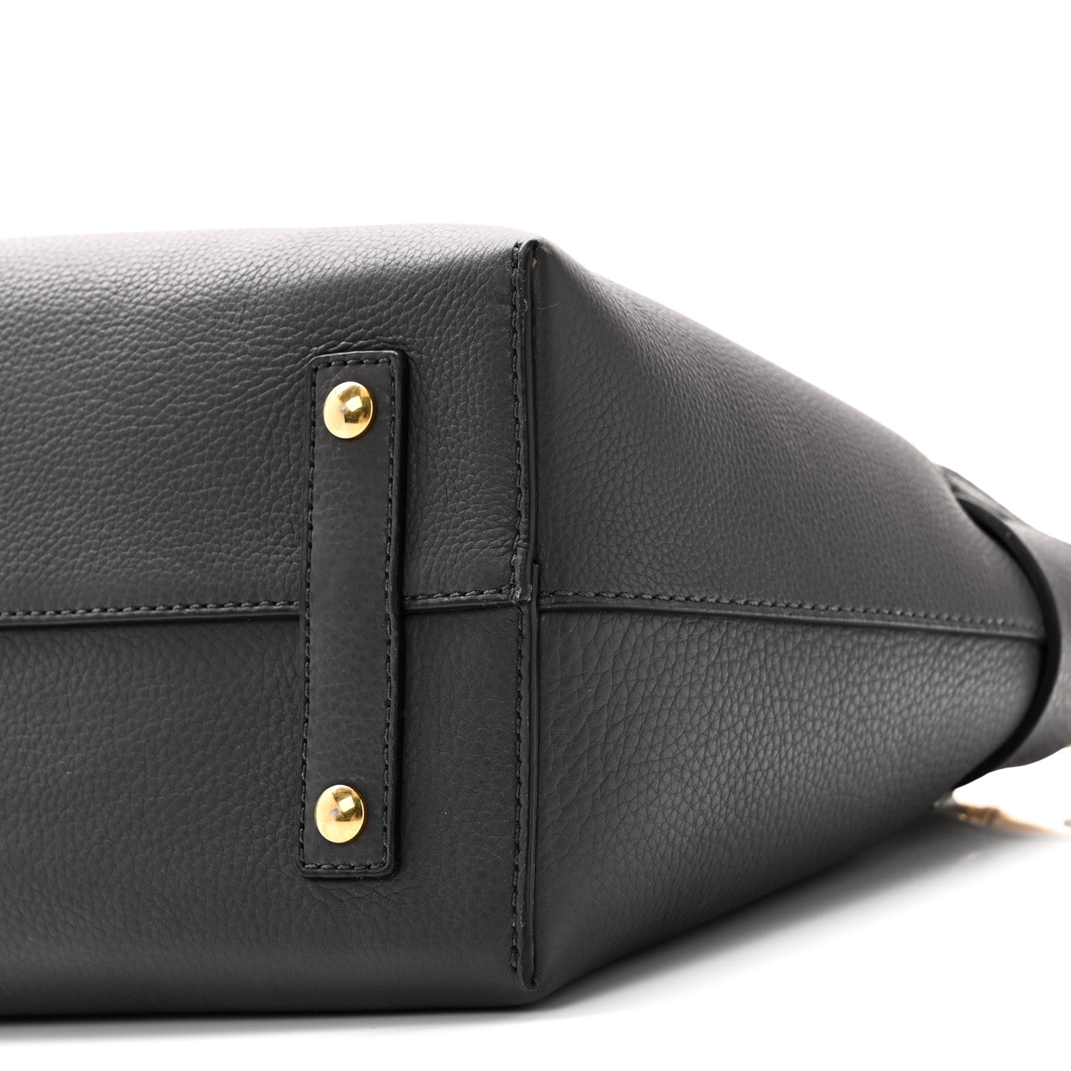 Marais Calfskin Small Belt Bag Charcoal Grey