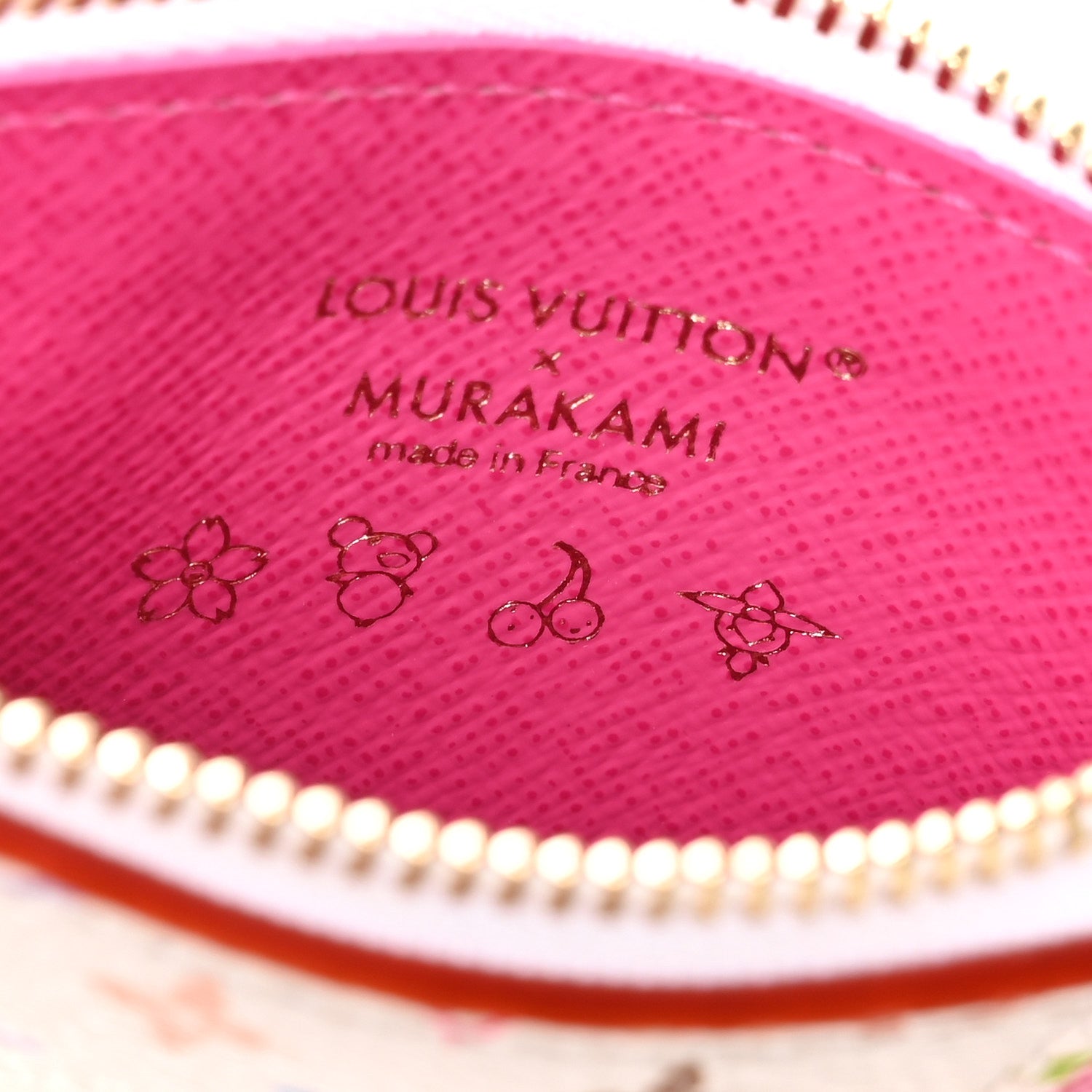 LV X TM Monogram Romy  Holder Kawaii Pink