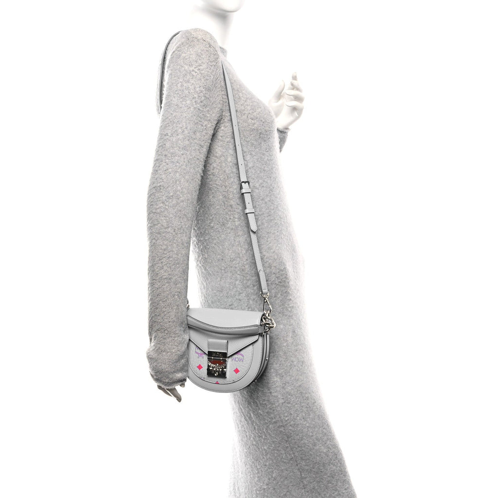 Visetos Mini Patricia Crossbody Bag Light Blue Red