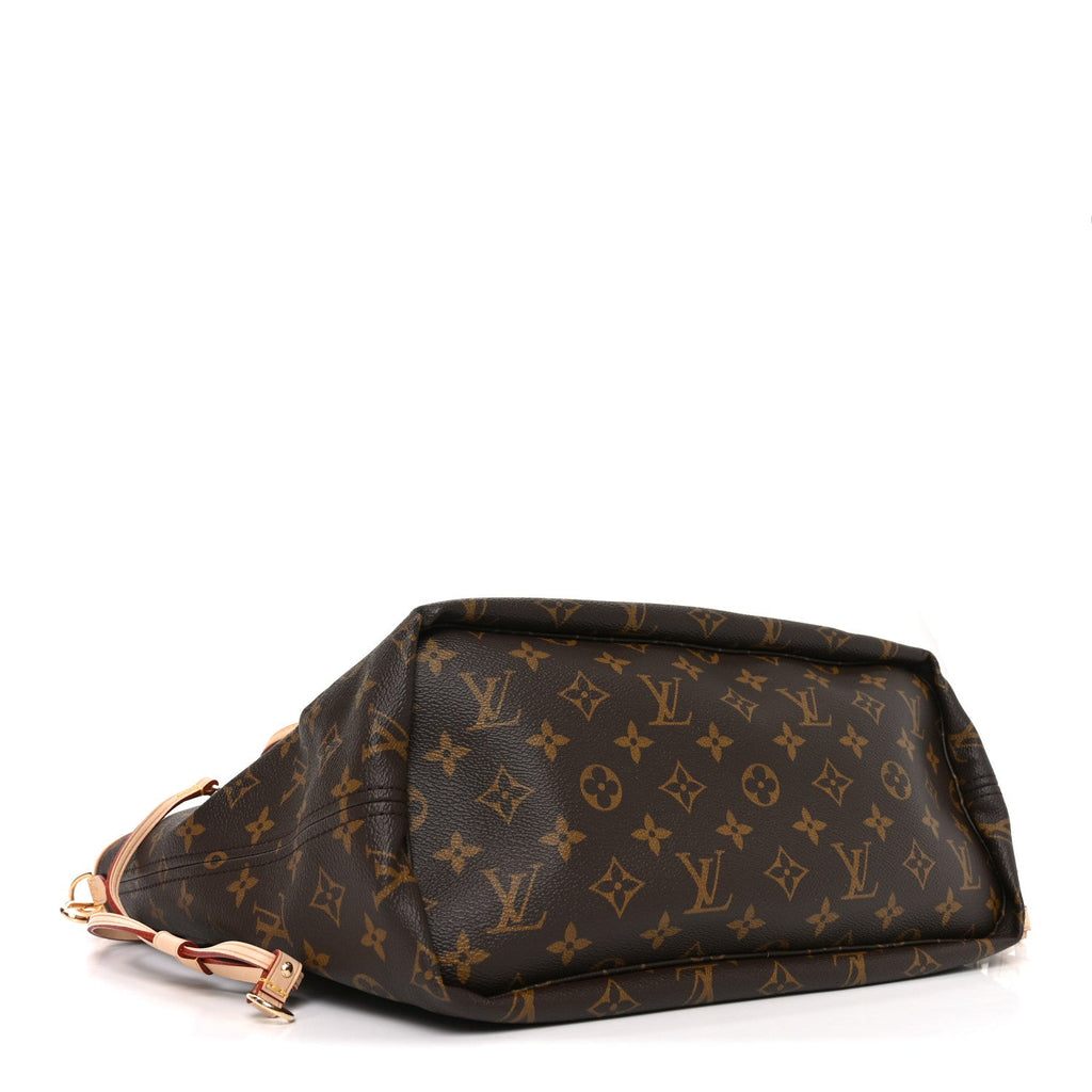 Monogram Inside Out Neverfull Bandouliere MM Rose Pondichery