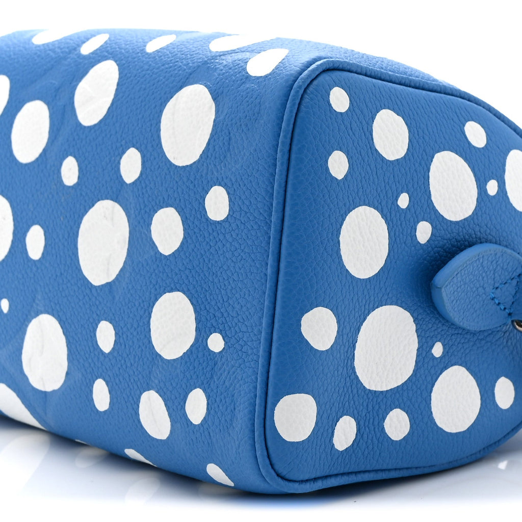 LV X YK Empreinte Speedy Bandouliere 20 Blue White