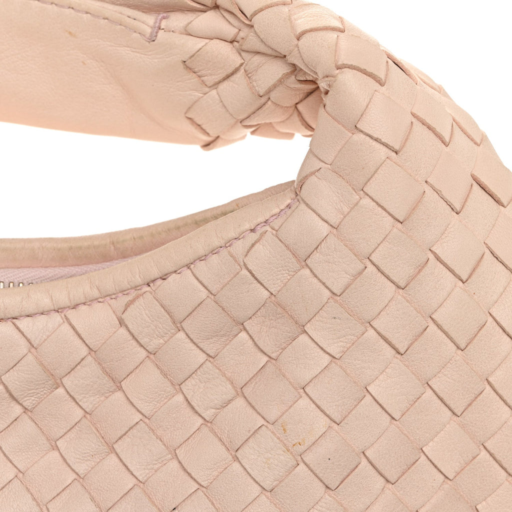 Nappa Intrecciato Medium Veneta Hobo Flamingo